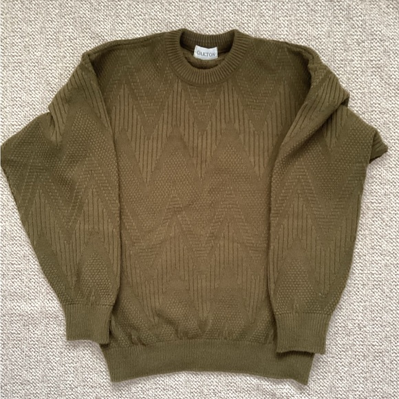 Vintage Oakton Crewneck Sweater, Size M - Picture 2 of 4